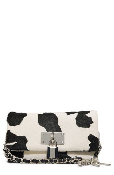 ALDO ALDO Mini Jackie Genuine Calf Hair Crossbody Bag