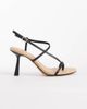 ALDO Aldo Nallia strappy heeled sandals in black - 1