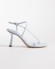 ALDO ALDO Nallia strappy heeled sandals in silver-Blue - 1
