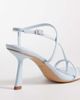 ALDO ALDO Nallia strappy heeled sandals in silver-Blue - 3