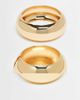 ALDO ALDO quiiinn chunky layered 2 bangle set in gold - 1