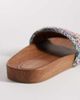 ALDO ALDO Rooted flat sandals in multi - 4