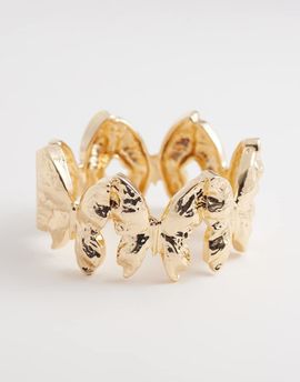 ALDO ALDO stasie statement bracelet in vintage gold