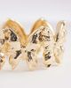 ALDO ALDO stasie statement bracelet in vintage gold - 3