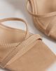 ALDO Aldo Stellare heeled sandals with ankle strap in beige-Neutral - 3