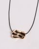 ALDO ALDO zayna molten coin cord necklace in gold - 2