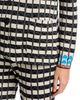 Aldo Martins Aldo Martins Plaid Knit Blazer - 5