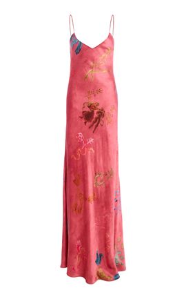 Alejandra Alonso Rojas Alejandra Alonso Rojas Satin Slip Gown