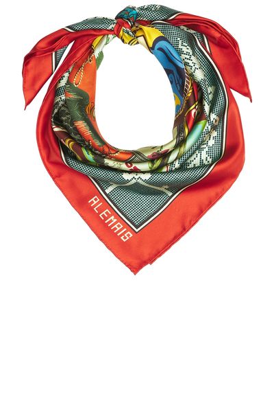 Alemais Alemais Ace Silk Scarf