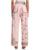 Alemais Alemais Akia High Rise Straight Jeans in Pink - 5