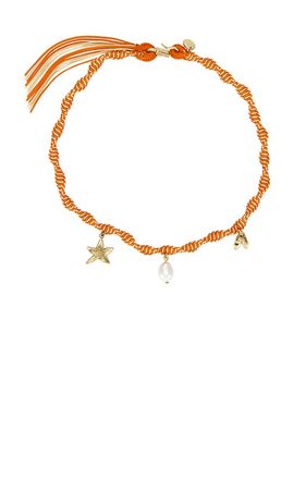 Alemais Alemais Calypso Macrame Charm Necklace
