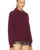 Alemais Alemais Claudia Plum Knit Polo - 2