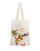 Alemais Alemais Cove Embroidered Crochet Tote - 1