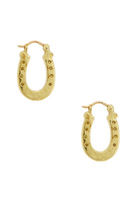 Alemais Alemais Django Horseshoe Stud Earrings