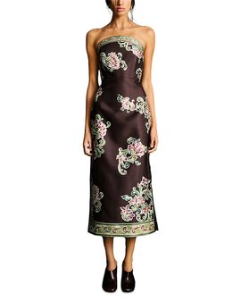 Alemais Alemais Josie Strapless Midi Dress