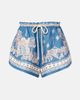 Alemais AlÃ©mais Acacia printed linen Bermuda shorts - 1