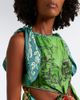Alemais Alémais Ace cutout printed silk midi dress - 3