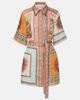 Alemais AlÃ©mais Alberta printed linen shirt dress - 1