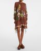 Alemais AlÃ©mais Alfie gathered cotton and silk minidress - 2