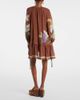 Alemais AlÃ©mais Alfie gathered cotton and silk minidress - 3