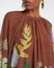 Alemais AlÃ©mais Alfie gathered cotton and silk minidress - 4