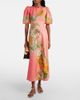 Alemais Alémais Anika floral linen maxi dress - 2