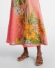 Alemais Alémais Anika floral linen maxi dress - 5
