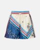 Alemais AlÃ©mais Apollo printed silk satin shorts - 1