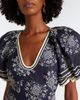 Alemais Alémais Banderra floral linen midi dress - 3