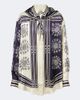 Alemais Alémais Banderra scarf-detail printed silk shirt - 1