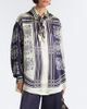Alemais Alémais Banderra scarf-detail printed silk shirt - 2