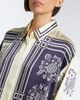 Alemais Alémais Banderra scarf-detail printed silk shirt - 3