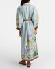 Alemais Alémais Belted floral linen shirt dress - 3