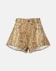 Alemais AlÃ©mais Boa snake-print denim shorts - 1