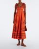 Alemais Alémais Boathouse printed linen midi dress - 2