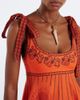 Alemais Alémais Boathouse printed linen midi dress - 3