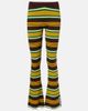 Alemais AlÃ©mais Clover knitted striped flared pants - 1