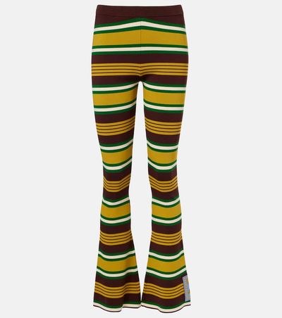 Alemais AlÃ©mais Clover knitted striped flared pants
