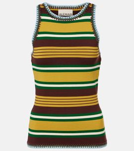 Alemais AlÃ©mais Clover knitted striped tank top