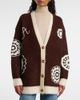 Alemais AlÃ©mais Crochet-trimmed cardigan - 5