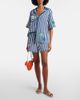 Alemais AlÃ©mais Crochet striped cotton shorts - 2