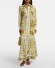 Alemais AlÃ©mais Dixie belted printed ramie shirt dress - 2