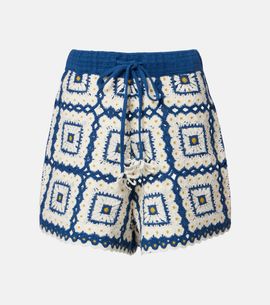 Alemais AlÃ©mais Dolly crochet cotton shorts