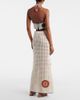 Alemais AlÃ©mais Elma crochet embroidered cotton maxi skirt - 3