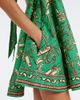 Alemais Alémais Fish Sticks printed linen minidress - 4