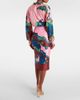 Alemais AlÃ©mais Floral high-rise midi skirt - 3