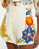 Alemais AlÃ©mais Flores floral high-rise shorts - 4