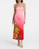 Alemais AlÃ©mais Inez ombrÃ© linen-blend midi dress - 2