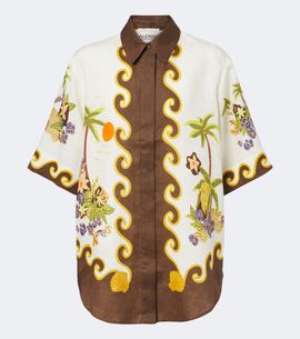 Alemais Alémais Island Cove linen shirt