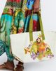 Alemais Alémais Island Cove printed cotton canvas tote bag - 2